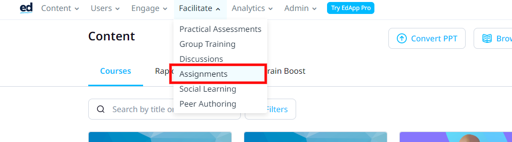 what is an assignment token